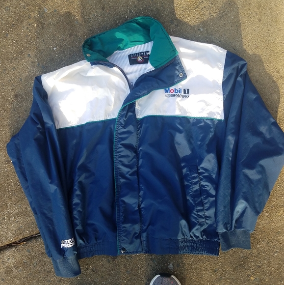 Vintage Nascar Mobil 1 Jacket 1996 - Picture 1 of 4